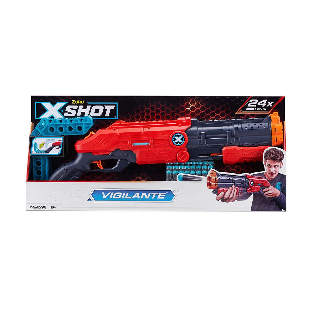 X-Shot Excel Vigilante Blaster (24 Darts)