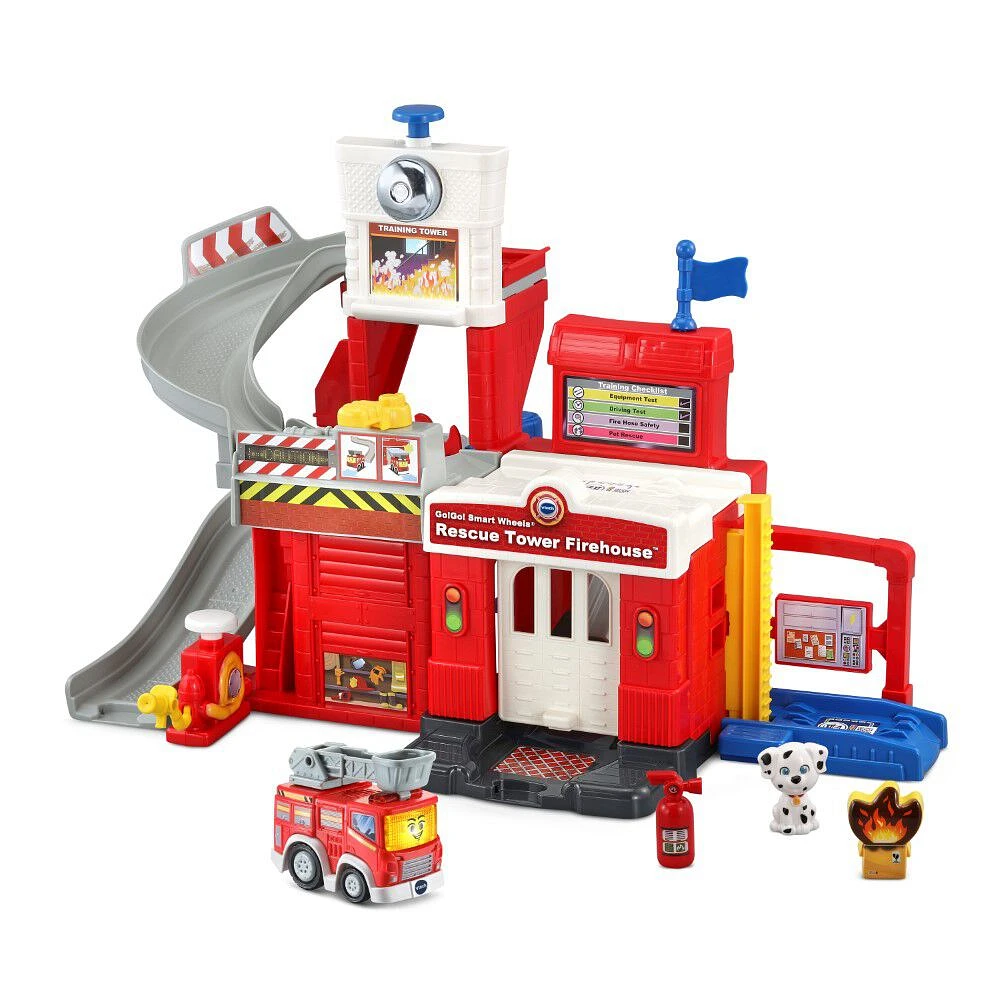 VTech Go! Go! Smart Wheels Rescue Tower Firehouse - English Edition