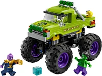 LEGO  Marvel The Hulk Truck vs. Thanos - Monster Truck Building Toy for Kids 7+ - 76312