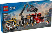 LEGO City Scrapyard with Cars - Learning and Educational Toy for Pretend Play - Gift Idea - 60472