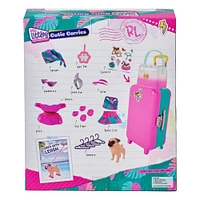 Real Littles: "Cutie Carries" - Étui et sac à roulettes pour animaux de compagnie
