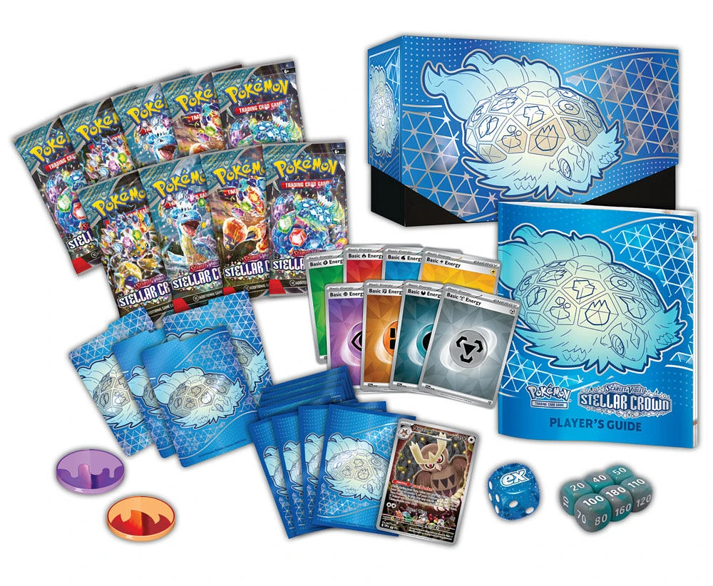 Coffret Dresseur d'Élite Pokémon Écarlate et Violet " Couronne Stellaire " - Édition anglaise