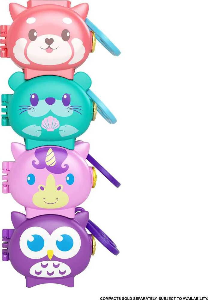 Polly Pocket Pet Connects Stackable Compact, Doll, Animal