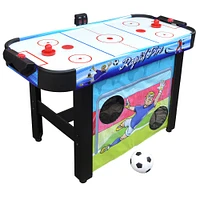 Table Rapid Fire d'air hockey multi jeux 3-en-un de 1,07 m (42 po)