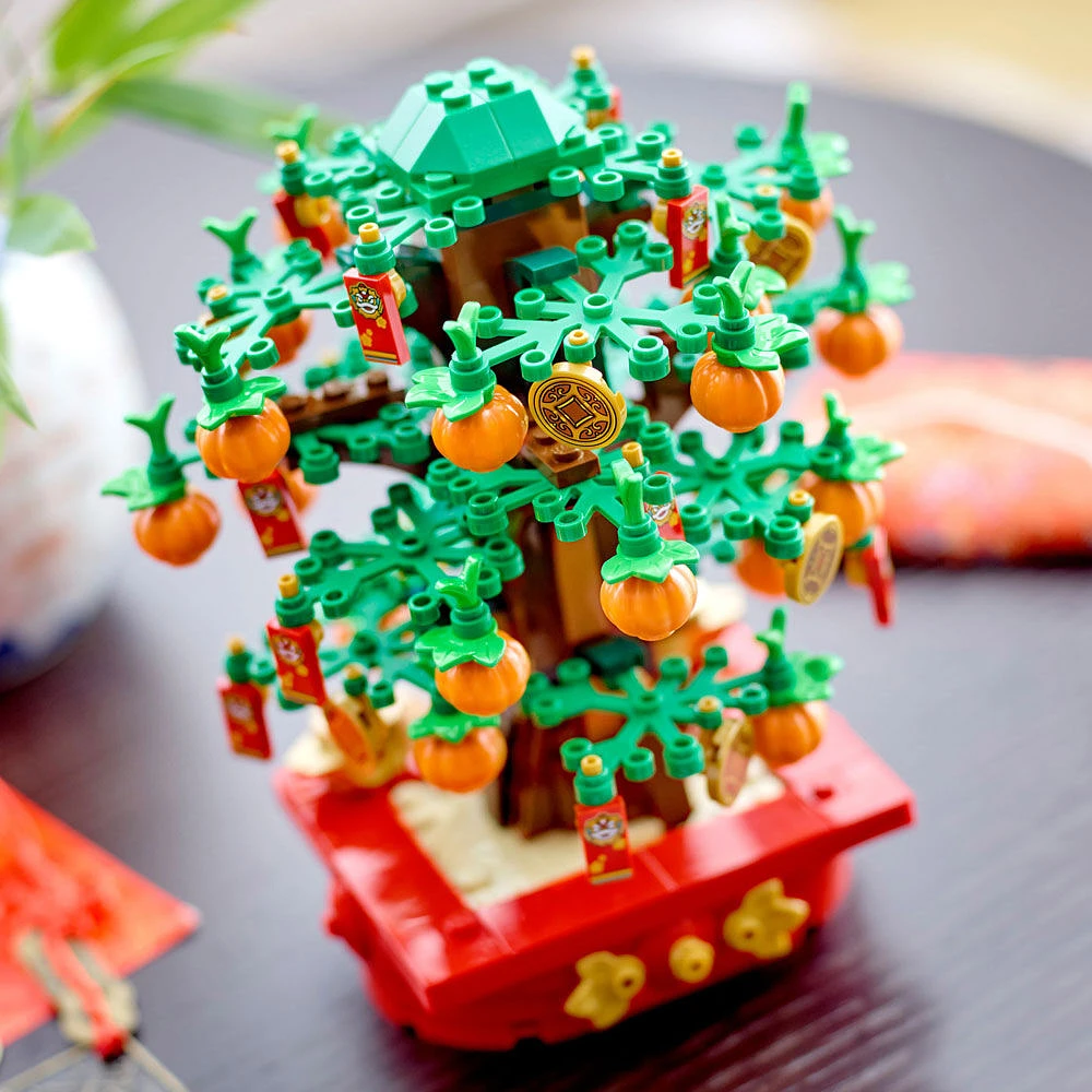 LEGO Money Tree - Lunar New Year Building Toy - Kids Chinese Culture Learning and Educational Toy - 40648