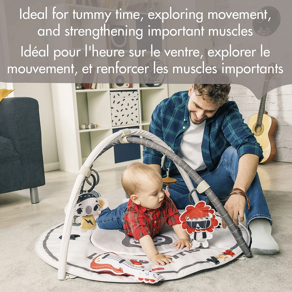 Tapis d'activités de développement Tiny Love Gymini - Collection Tiny Rockers