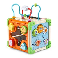 LeapFrog Touch & Learn Wooden Activity Cube - Édition anglaise