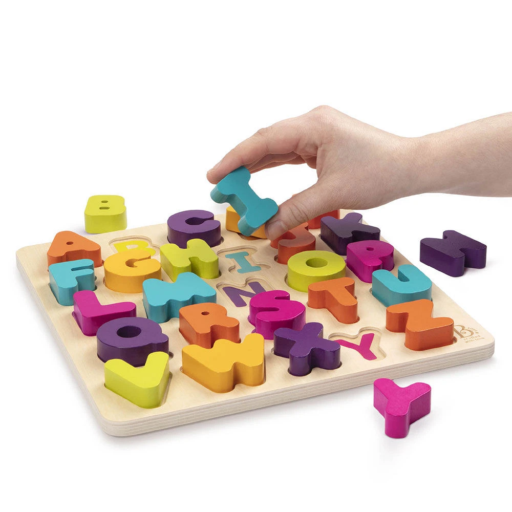 B. toys Alpha-B.-tical Puzzle alphabet en bois