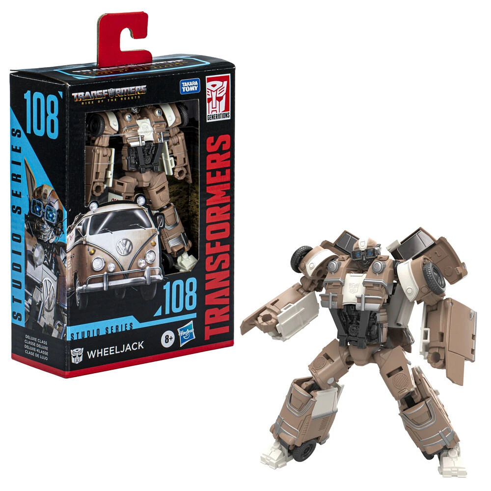 Transformers Studio Series Deluxe Transformers: Rise of the Beasts 108 Wheeljack Action Figure