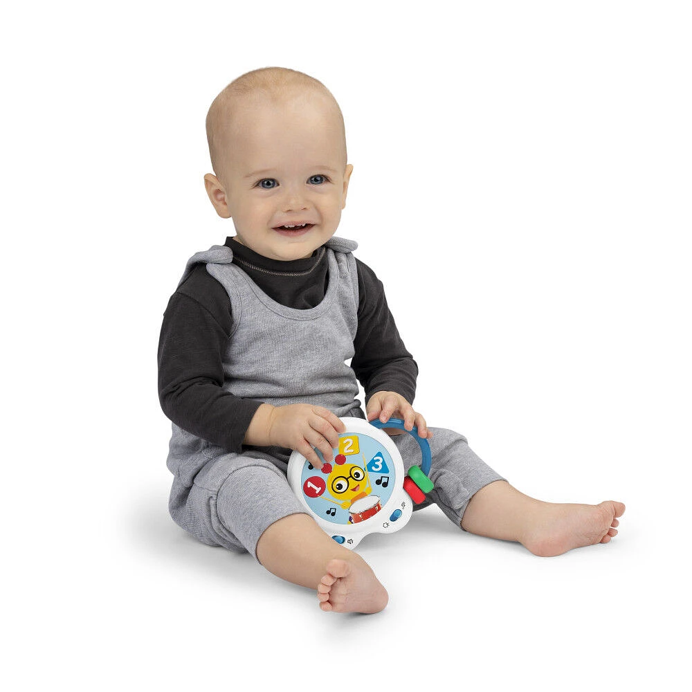 Tambourin Baby Einstein Tiny Tempo Musical Toy Drum, enfants de 3 mois et plus, boulier