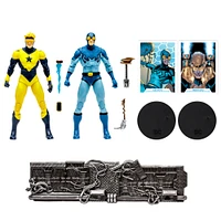 DC Multiverse - Blue Beetle et Booster Gold 2 Pack