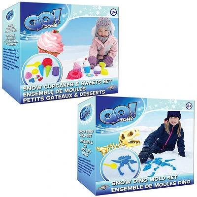 Go! Zone Dino/Cupcake Mold Set Assorted