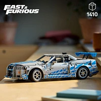 LEGO Technic 2 Fast 2 Furious Nissan Skyline GT-R (R34) Car - DIY Kit for Adults 18+ - 42210