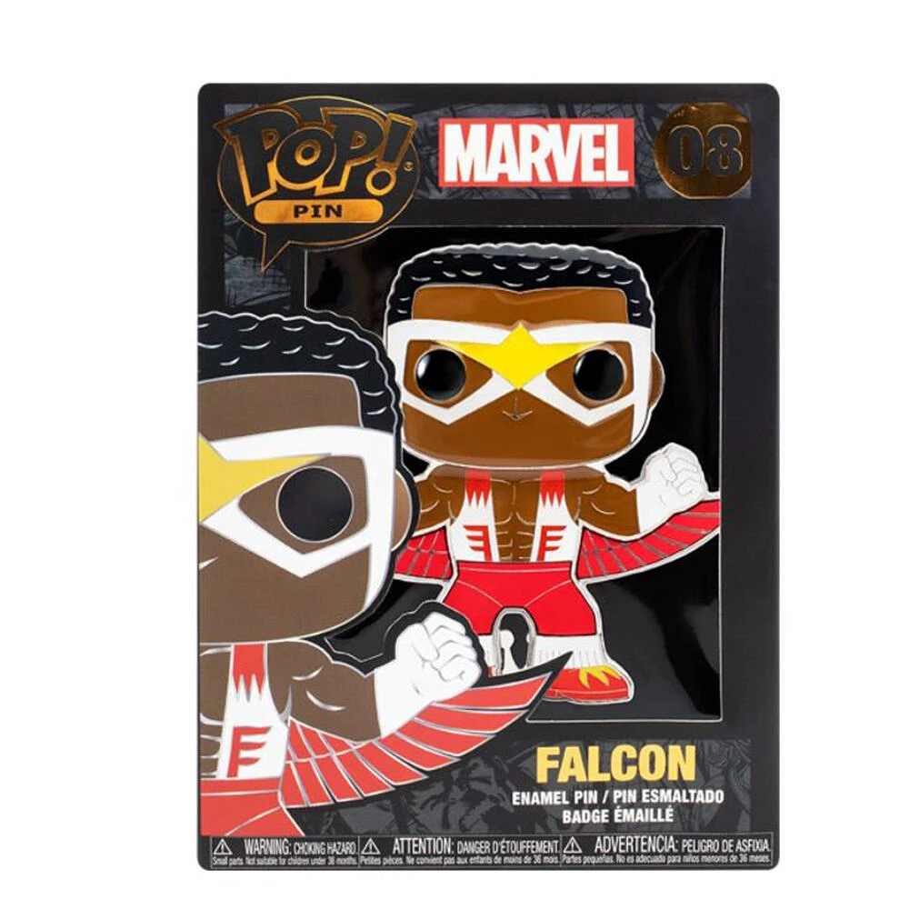 Badge émaillé Falcon par Funko Pop! The Falcon and The Winter Soldier