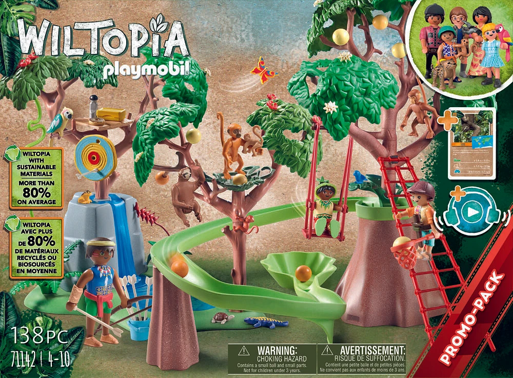 Playmobil - Wiltopia - Aire de jeu de la jungle