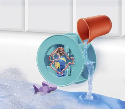 Playmobil - Water Wheel with Baby Shark