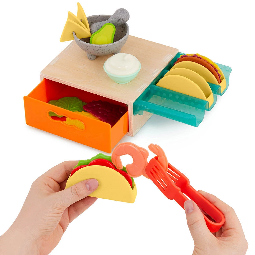 B. toys - Mini Chef - Tiny Taco Playset