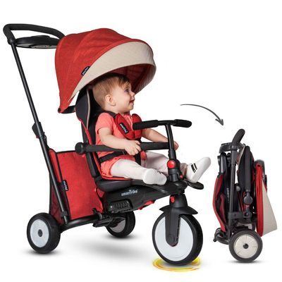 smarTrike STR5 - 7 Stage Folding Stroller Certified Baby Trike - Red - Toys R Us Exclusive