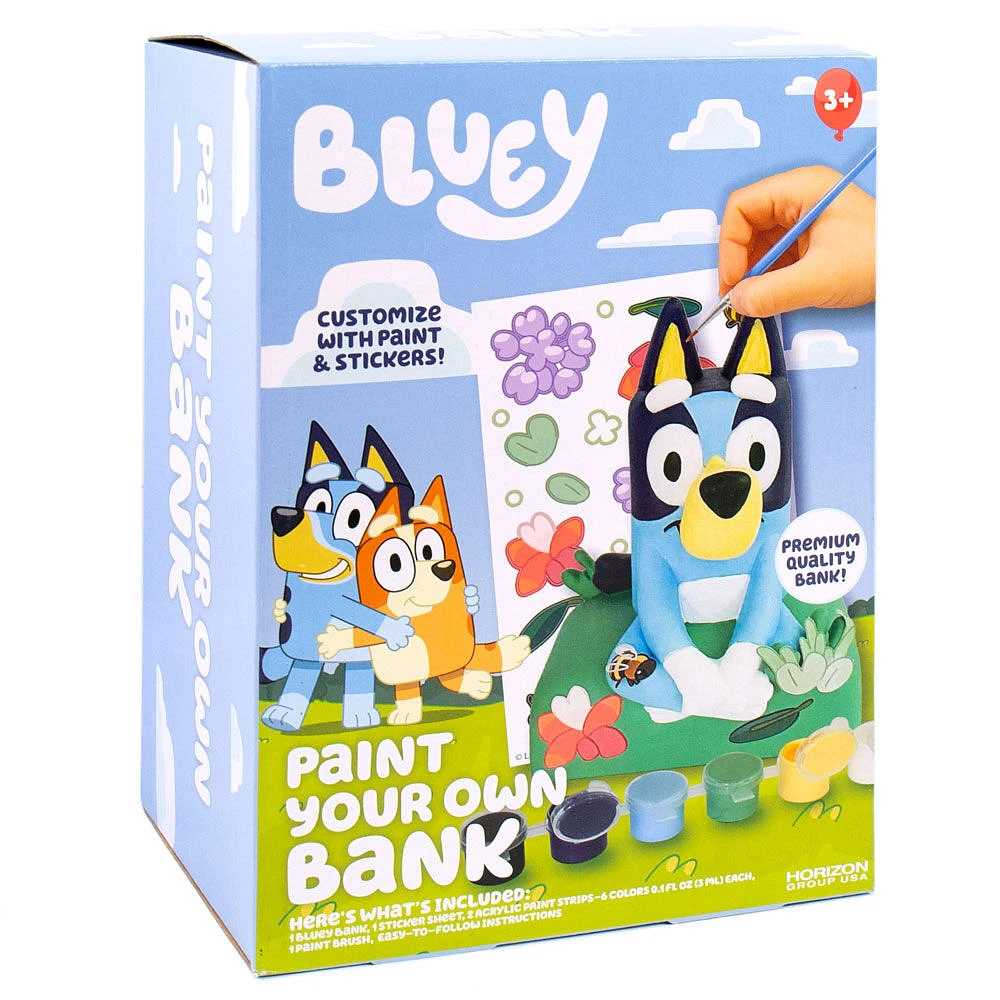 Paint Your Own Bluey Bank - English Edition