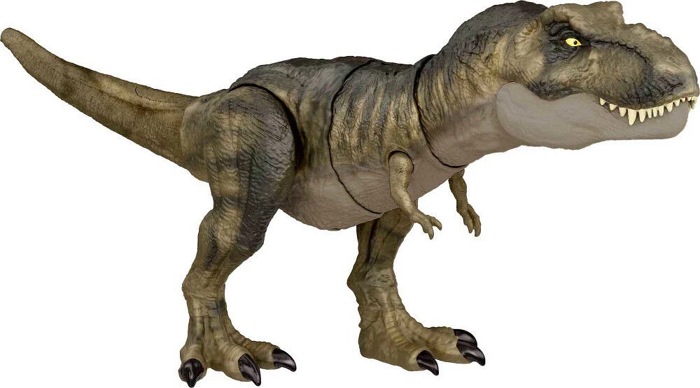 Jurassic World - Attaque et Dévore - Figurine - Tyrannosaure Rex