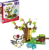 MEGA Pokémon Emolga and Bulbasaur's Charming Woods