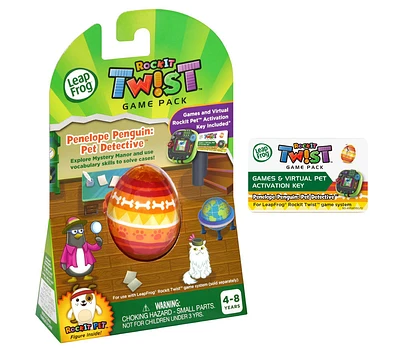 LeapFrog RockIt Twist Game Pack Penelope Penguin: Pet Detective - English Edition