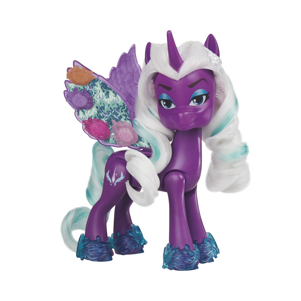 My Little Pony Opaline Arcana Ailes magiques, alicorne My Little Pony de 12,5 cm avec accessoires