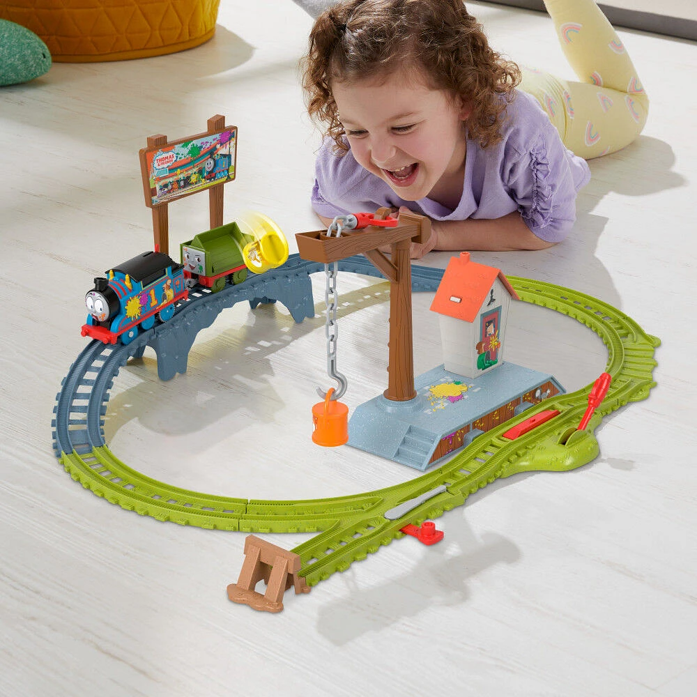 Thomas et ses amis - Coffret train et piste - Livraison de Peinture