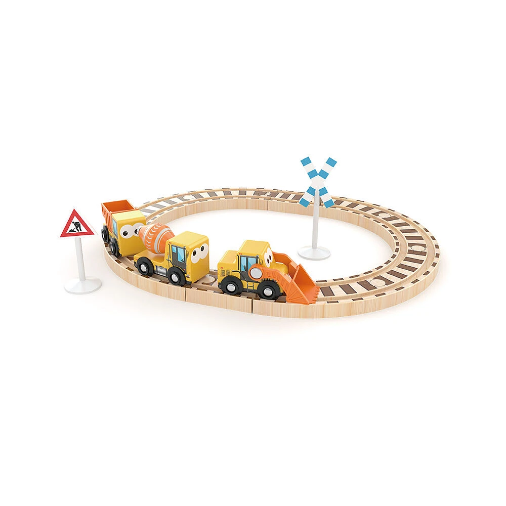 J'Adore Ensemble De Camions De Construction Grand Tube