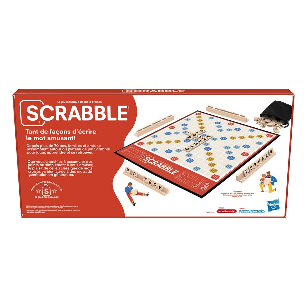 Jeu de plateau Scrabble (version française)