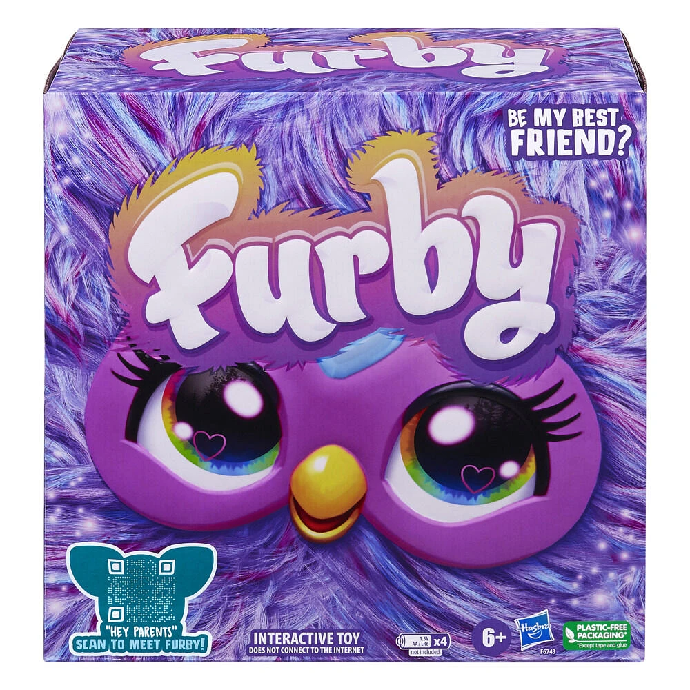 Furby violet peluche interactive - Version anglaise