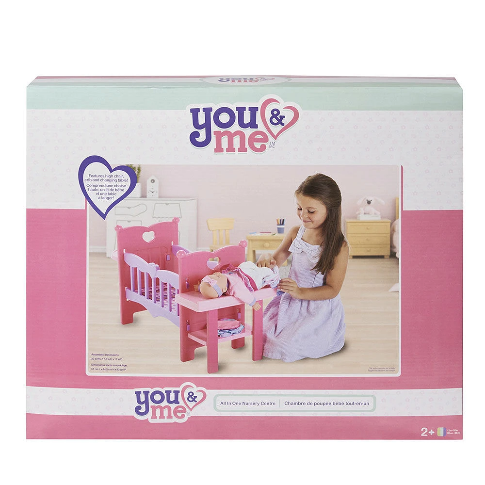You & Me - Chambre de poupée bébé tout-en-un