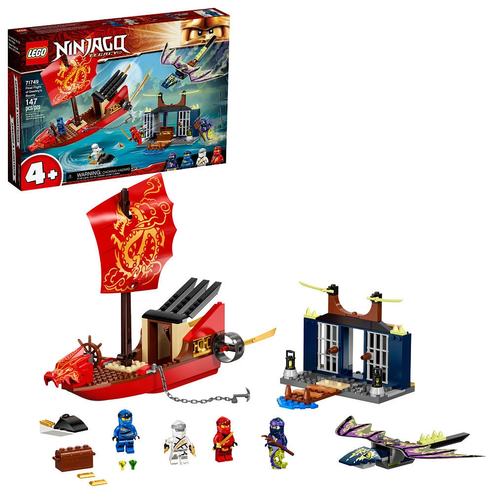 LEGO Ninjago L'ultime QG des ninjas 71749 (147 pièces)