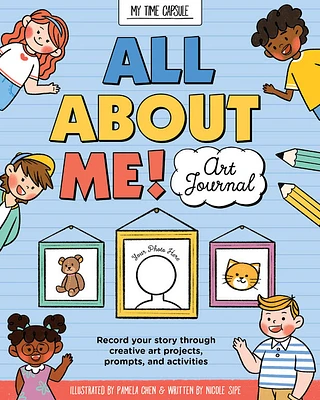 All About Me! Art Journal - English Edition