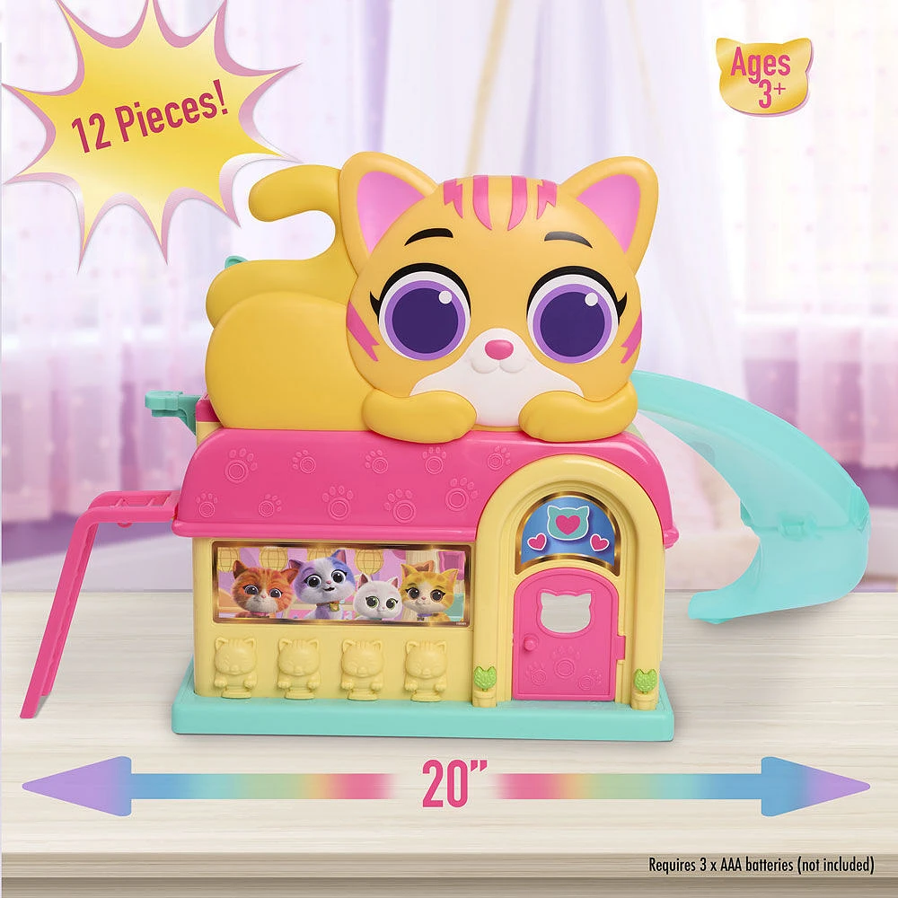 Disney Junior SuperKitties Purr 'N' Play Playset