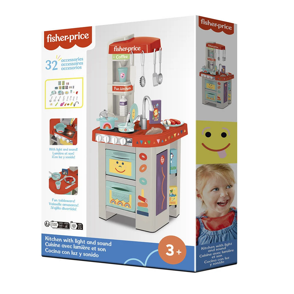 Fisher-Price Kitchen w/ 32 Accessories