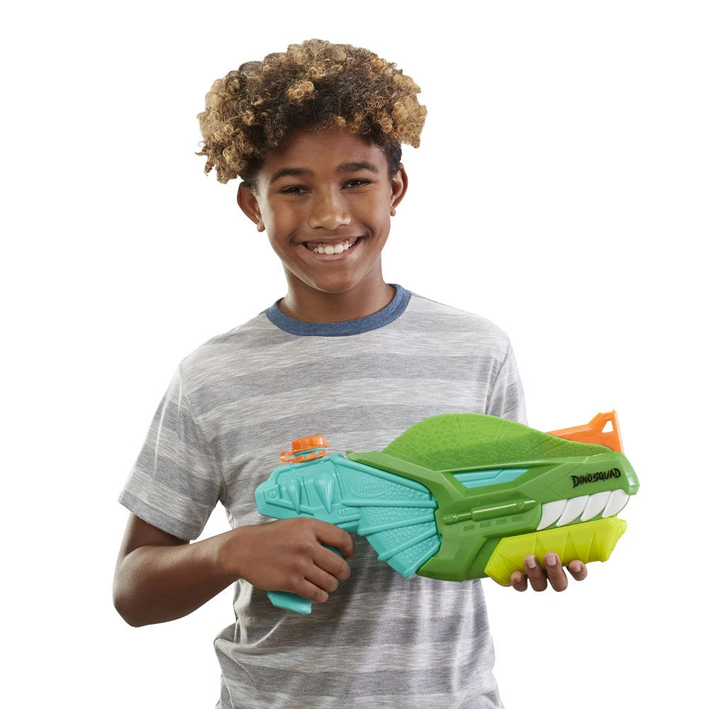 Nerf Super Soaker DinoSquad, blaster à eau Dino-Soak à pompe