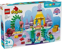 LEGO DUPLO Disney Ariel's Magical Underwater Palace Building Set, The Little Mermaid Toy for Toddlers, 10435