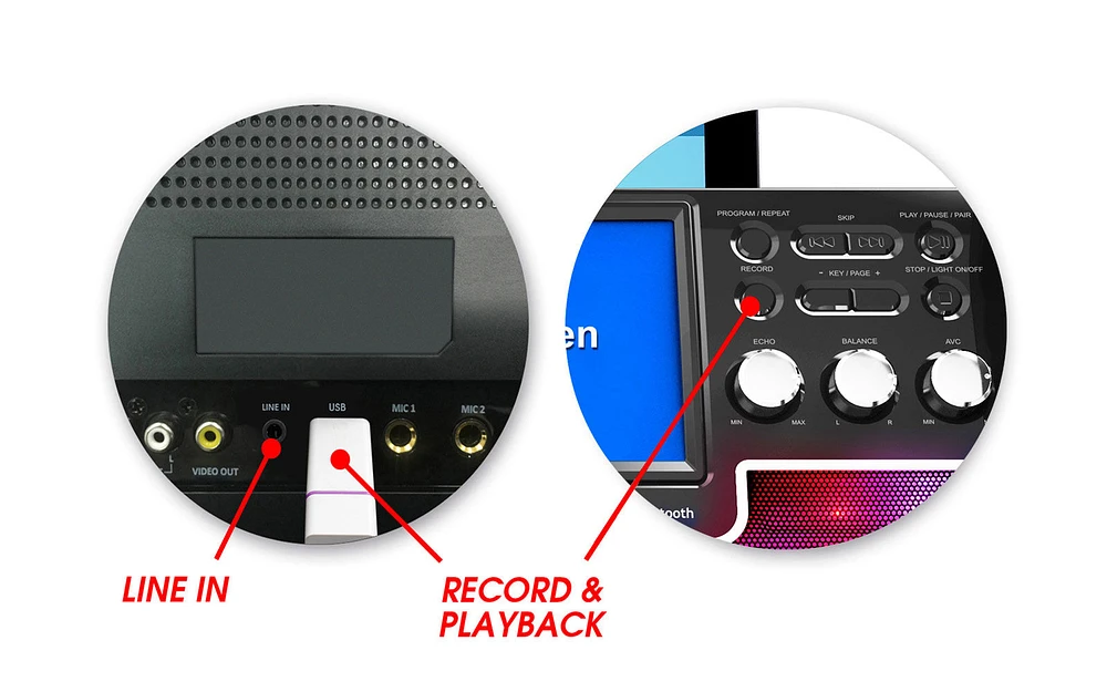 iKARAOKE Bluetooth CD+G Karaoke System - R Exclusive