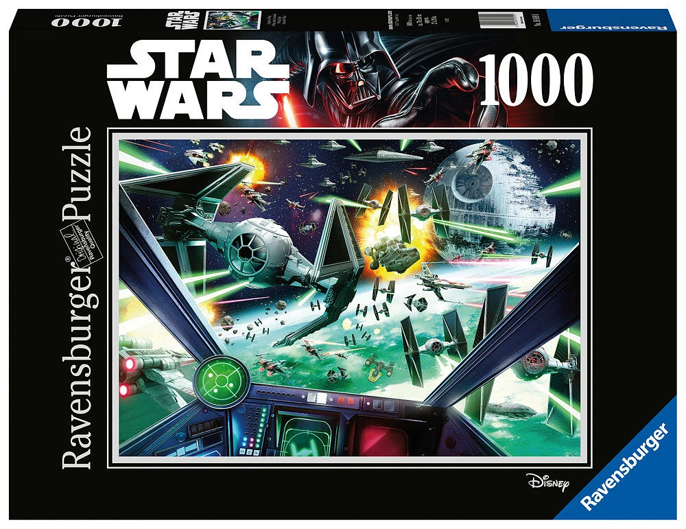 Ravensburger Star Wars : X-Wing Cockpit Puzzle 1000 pièces