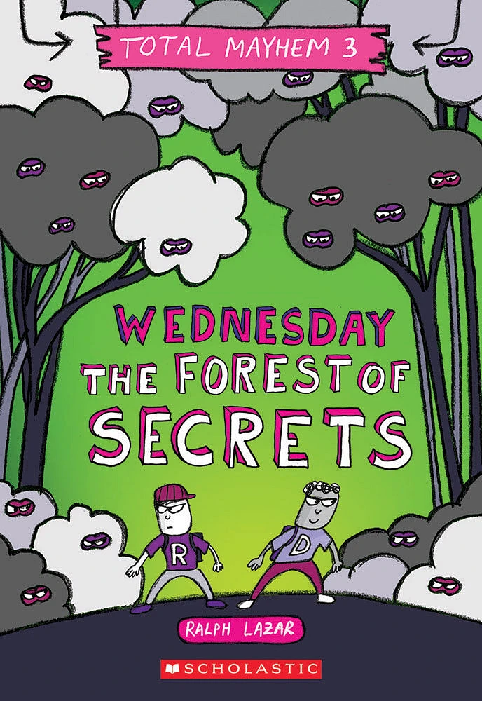 Scholastic - Total Mayhem #3: Wednesday: The Forest of Secrets - English Edition