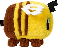 Minecraft Bee Plush Toy, 8-inch Collectible Soft Doll Inspired by A Minecraft Movie