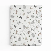 Koala Baby 1 Pack Flannel Playpen Sheet Woodland