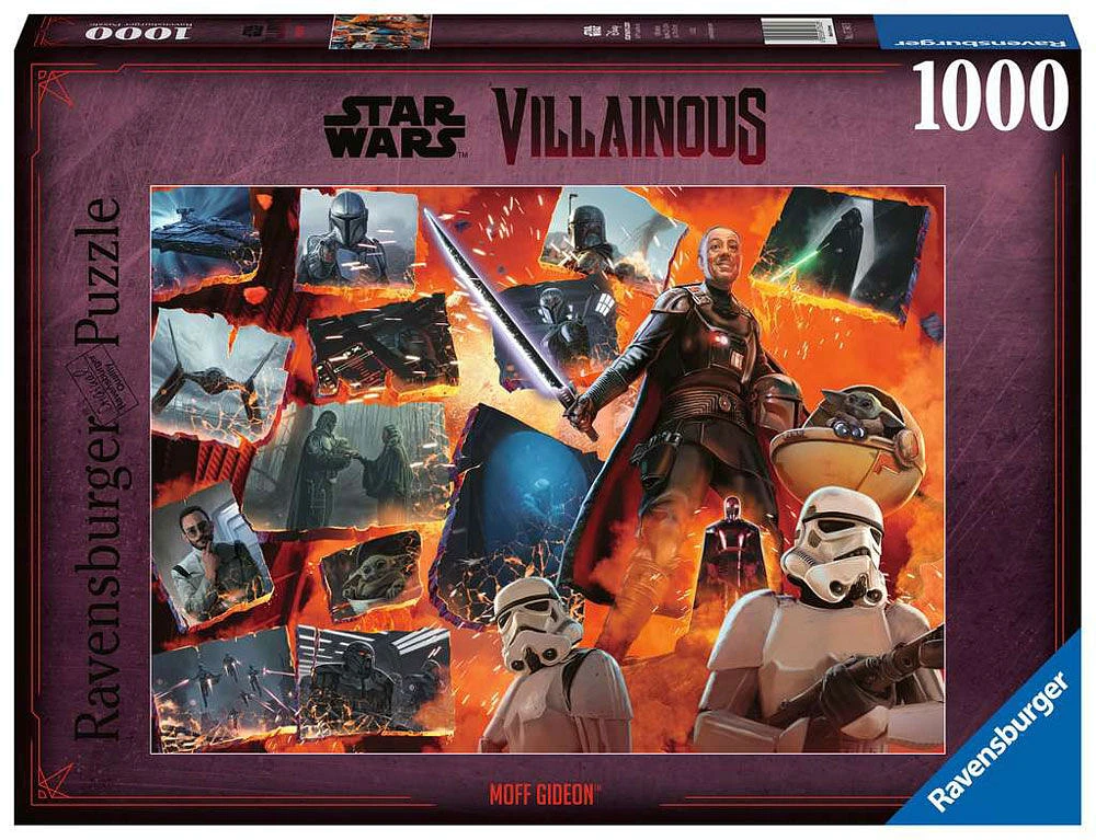 Ravensburger Star Wars Villainous - Moff Gideon 1000pc Puzzle