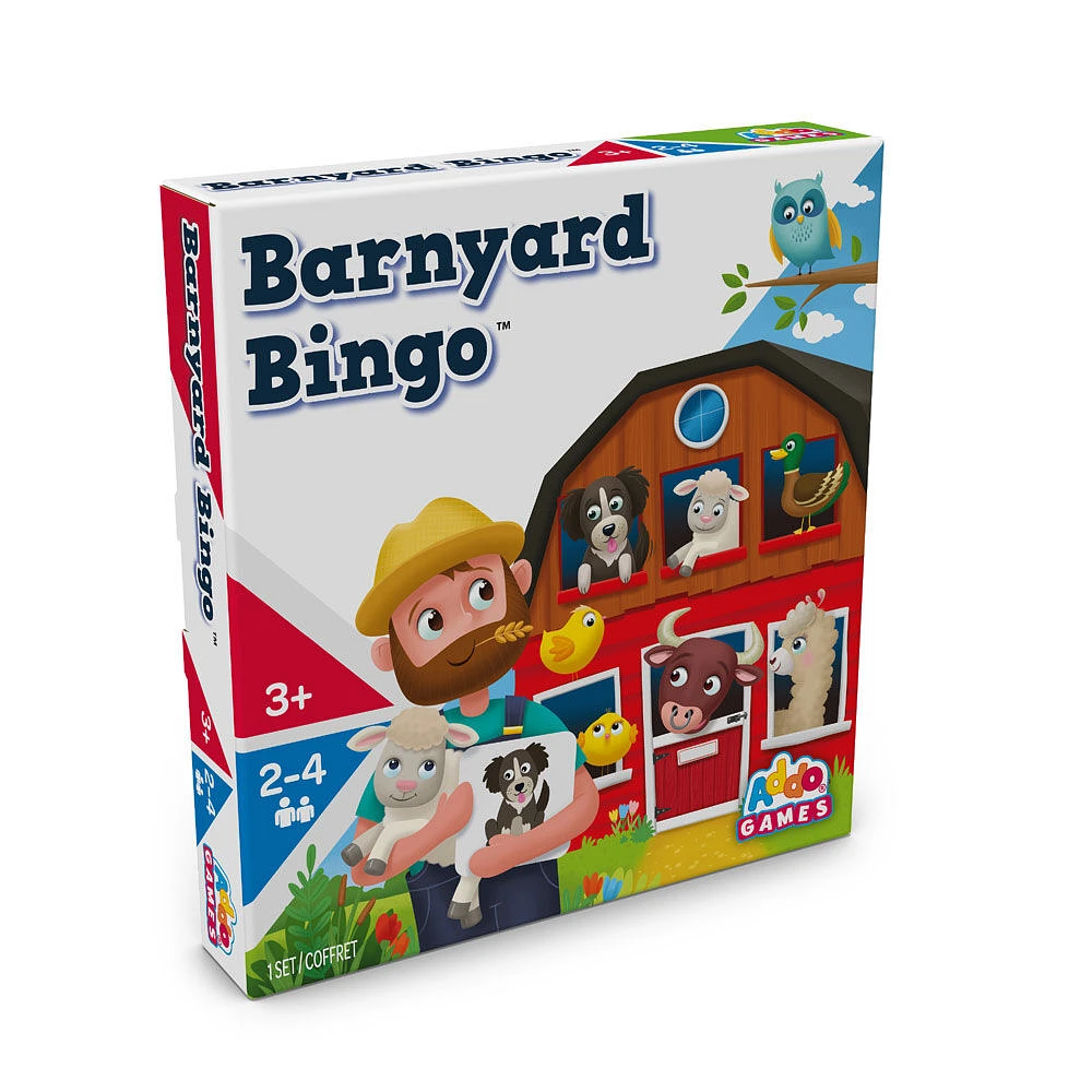 EX-AD-BARNYARD BINGO MINI CARD GAME