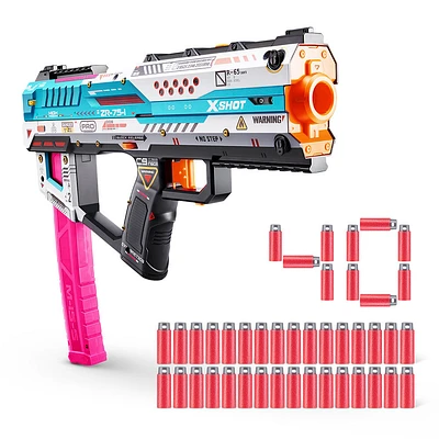 XSHOT SKINS Pro Series Fury-X Blaster (40 fléchettes) de ZURU