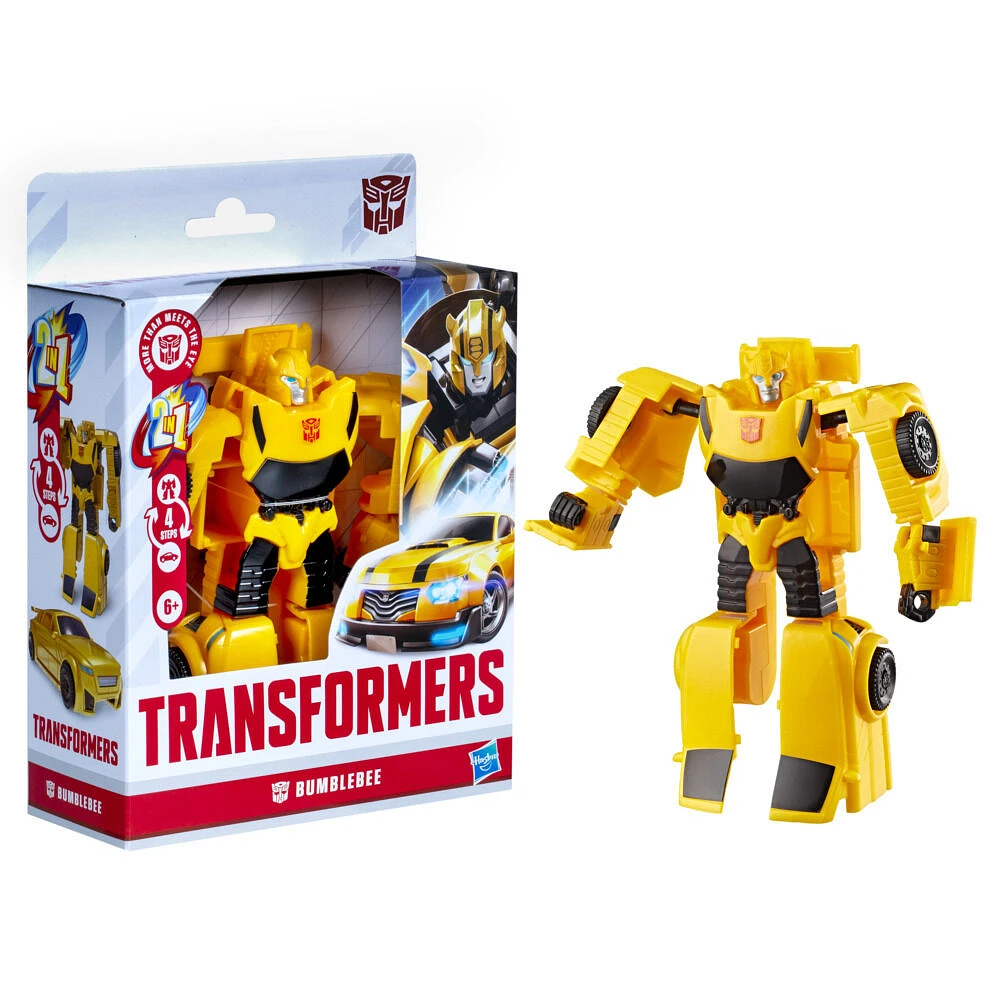 Transformers Generations Toys Authentics Alpha Bumblebee Action Figure 7 Inch