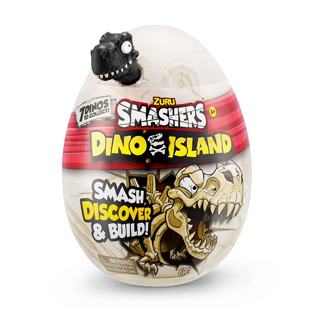 Jouet à collectionner Zuru Smashers Dino Island Nano Egg (les styles peuvent varier)