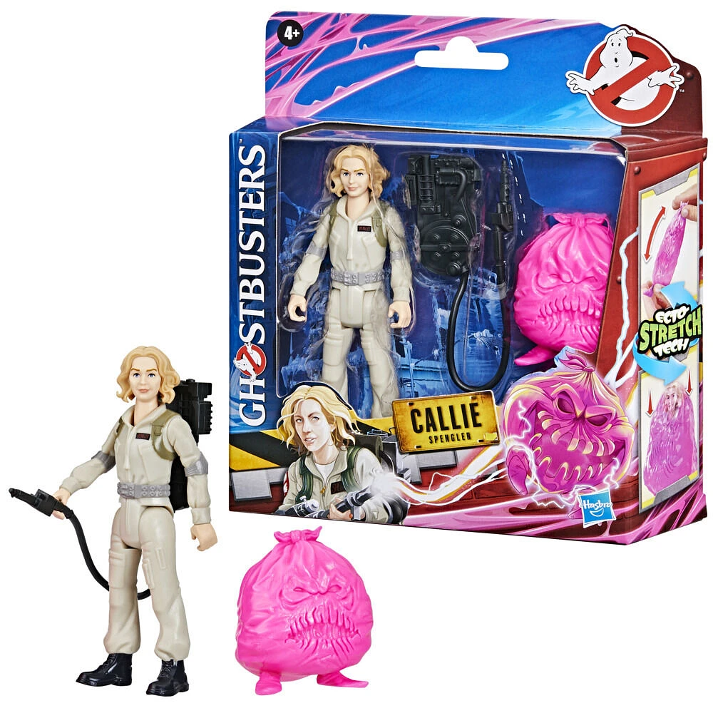 Ghostbusters Fright Features Callie Spengler 5-Inch Collectible Action figure with Ecto-Stretch Tech Possessor Accessory