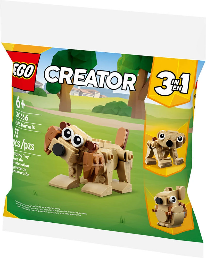 LEGO Creator Les cadeaux animaux 30666